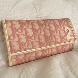 Christian Dior ☆ Authentic #2 Flap Wallet ☆ Vintage ☆ Y2K ⇢ Priced to Sell ⇠